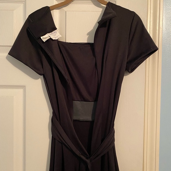southeastern performance apparels black floor length performance dress size: 4 - Picture 5 of 6